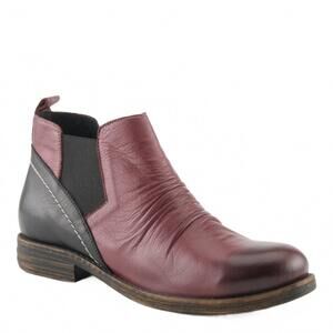 NEW SPRING STEP SHOES women's mantaro ankle boots in bordeaux